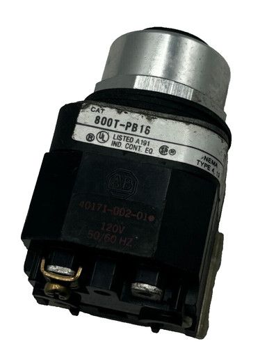 Allen bradley 800t pb16 - allen, ser